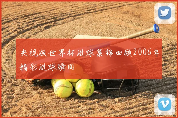 央视版世界杯进球集锦回顾2006年精彩进球瞬间
